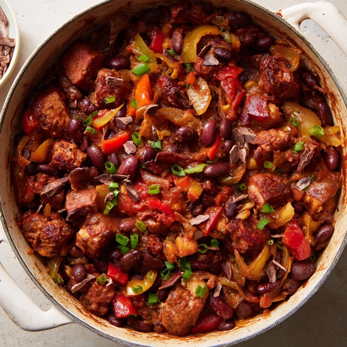 One-Pot Cozy Chocolate Chili