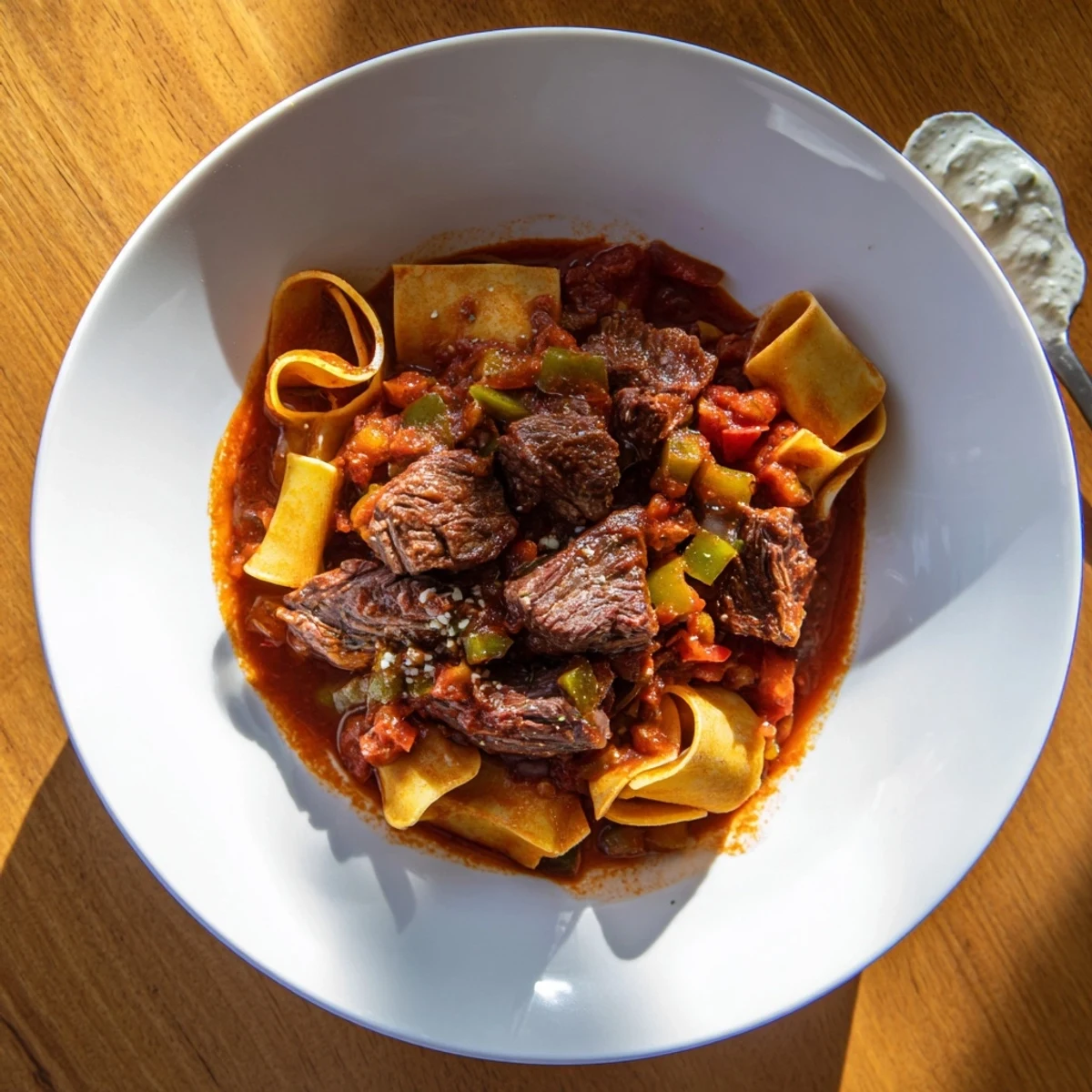 Hungarian Goulash with Noodles