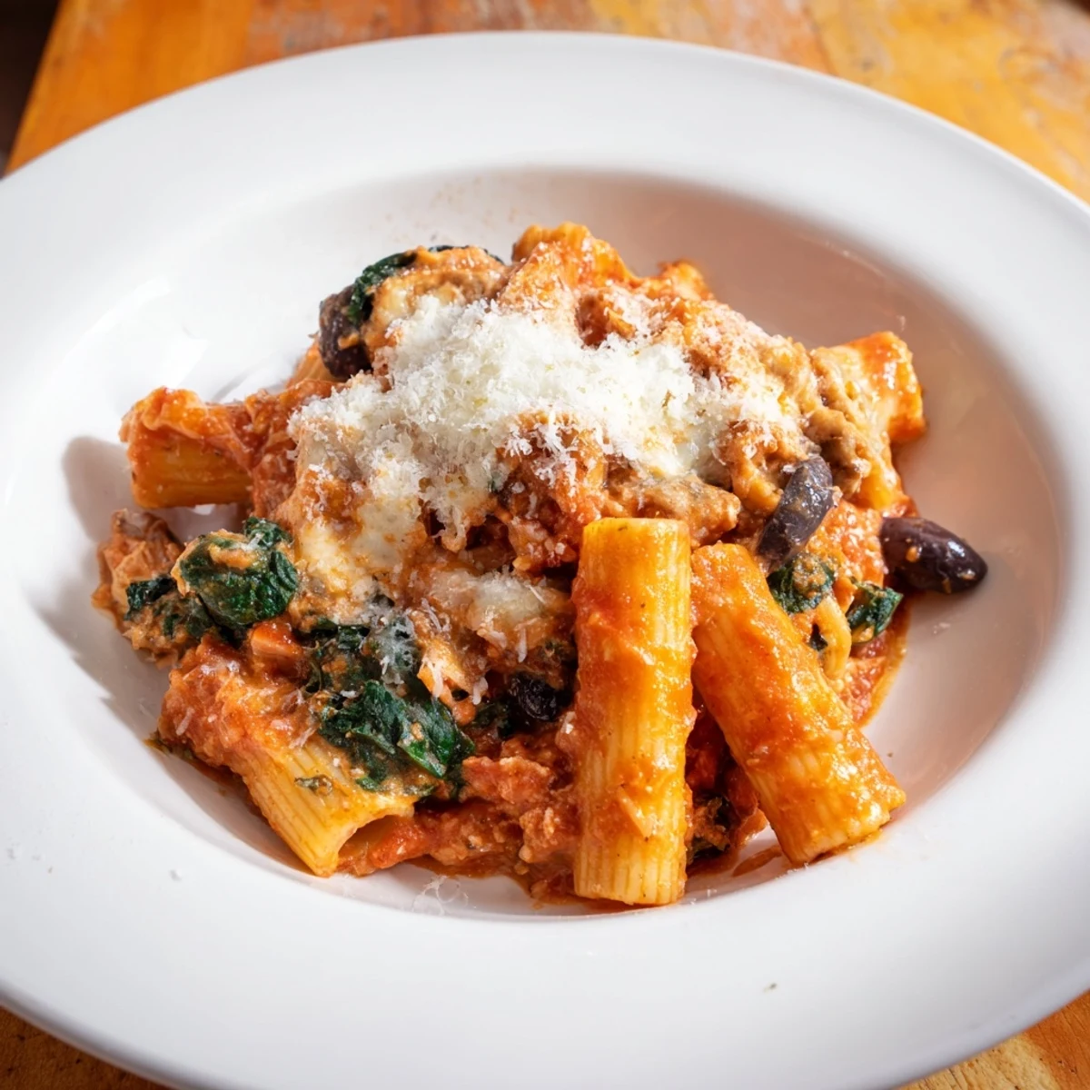 Olive Warm Baked Ziti