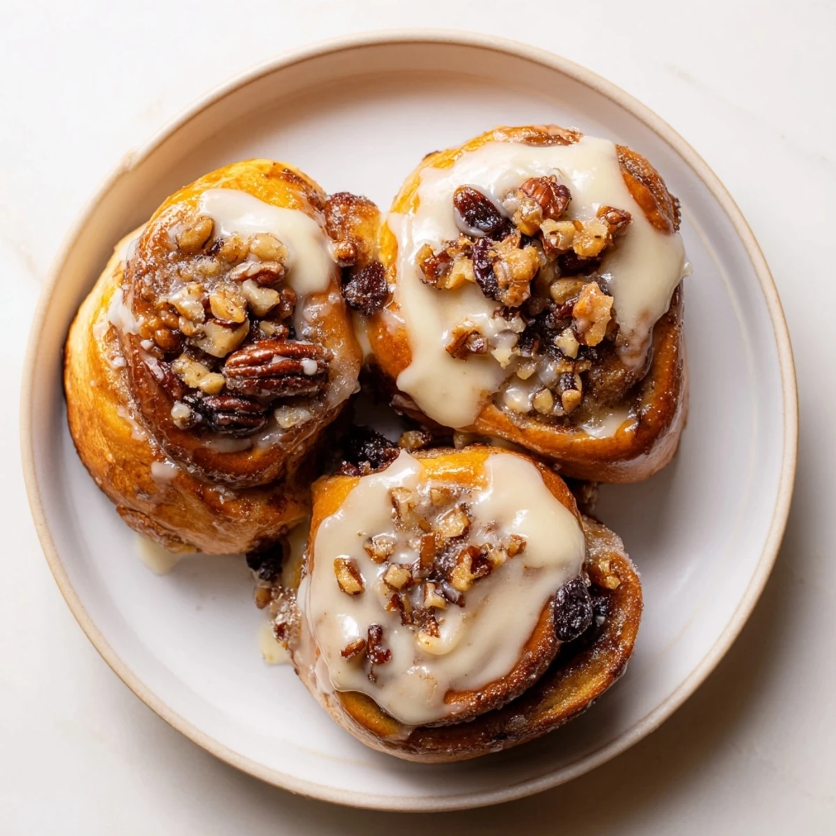 Pulling apart freshly baked Cinnamon Roll Monkey Bread reveals its layers, an American dessert, perfect for sharing.