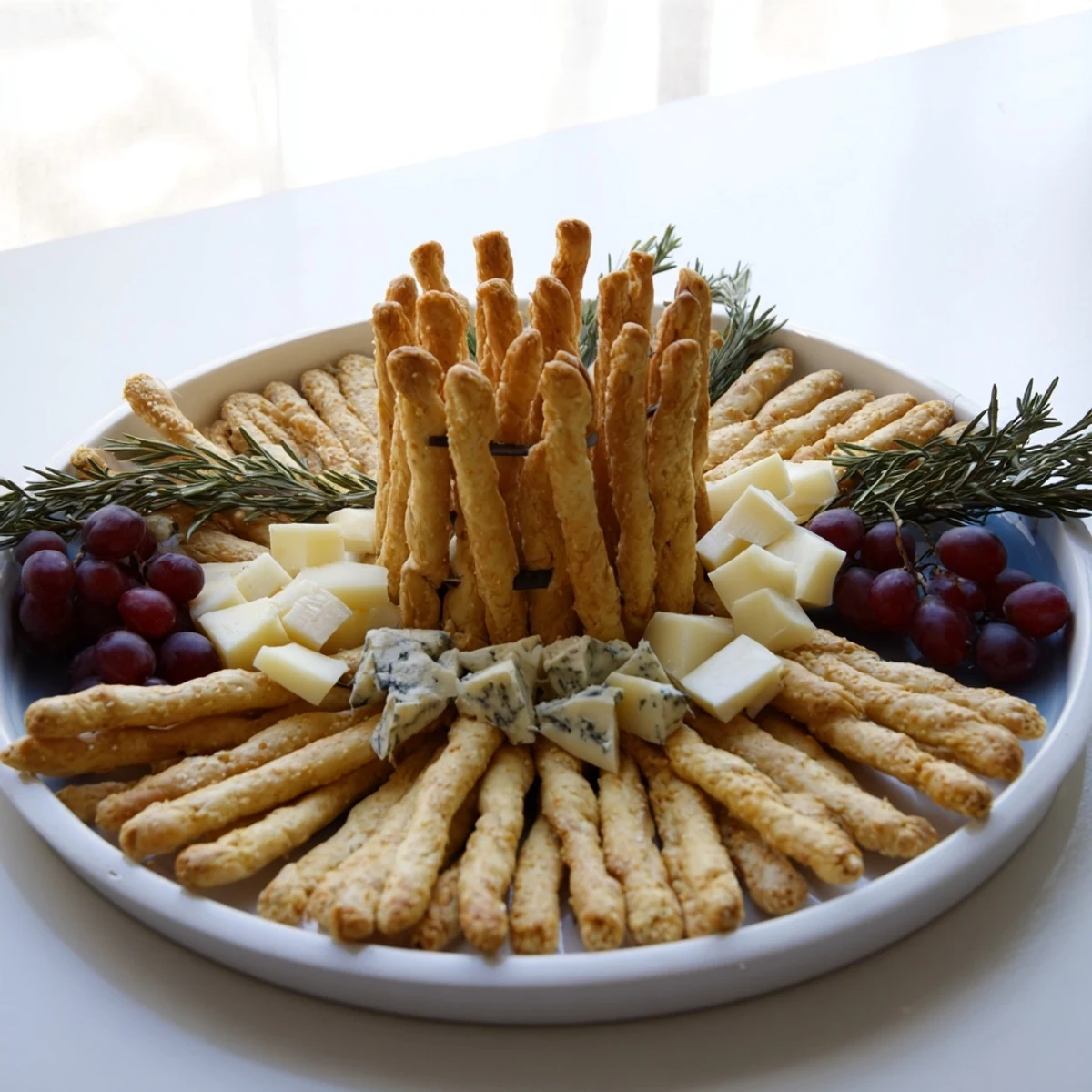 This elegant The Gilded Cage appetizer is a delicious mix of textures and rich cheese flavors.