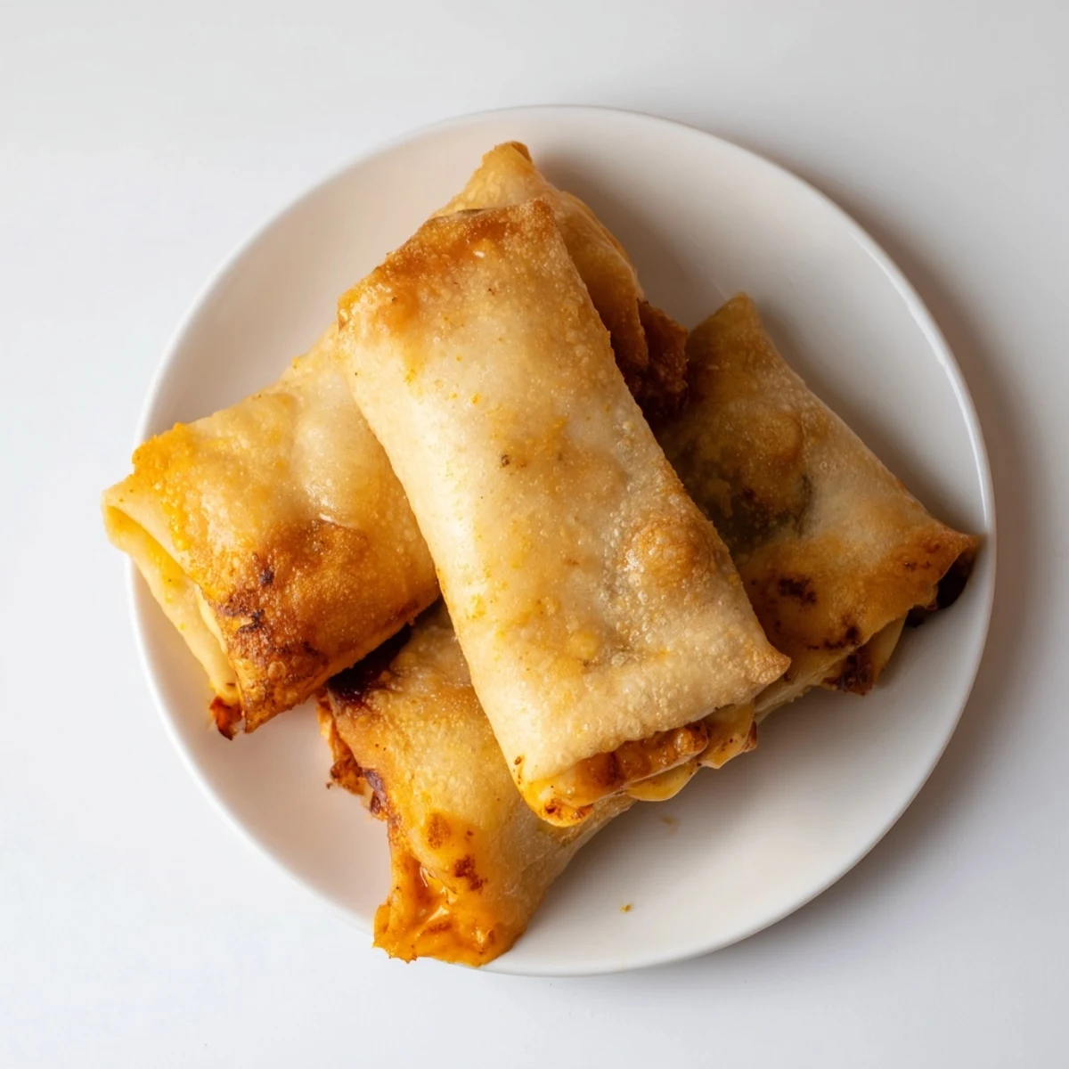 Golden-brown Tinis Mac and Cheese Lumpia Rolls offer a delightful crunch, packed with creamy mac and cheese.
