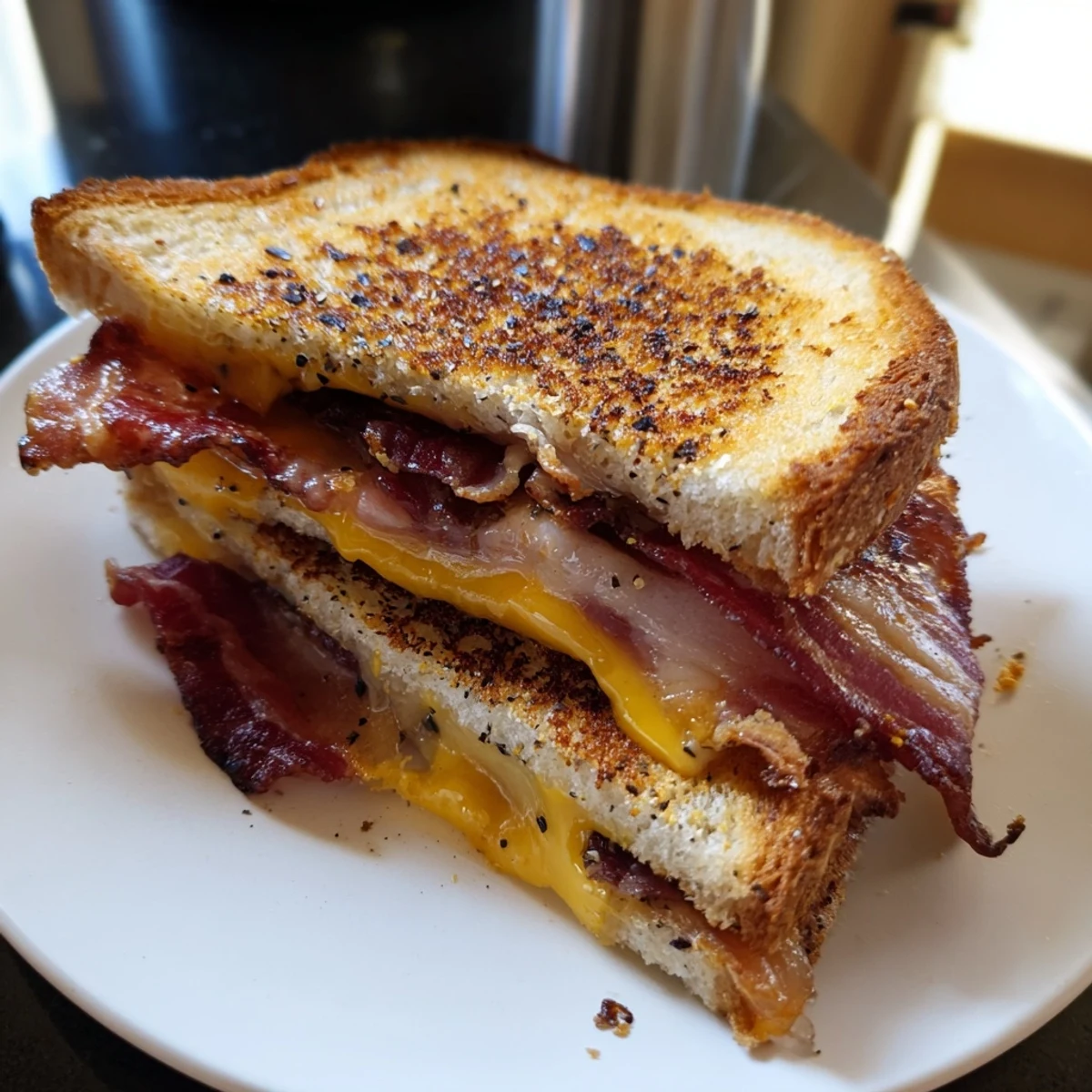 Crispy Bacon Cheddar Cheese