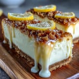 Limoncello Cheesecake Bars
