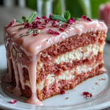 Rosé wine cake, softly pink and decadently rich, is the perfect celebration dessert.