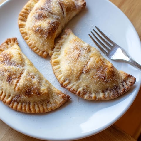 Flaky, warm, mitten shaped hand pies, filled with apple, perfect for a cozy dessert, ideal for a holiday.