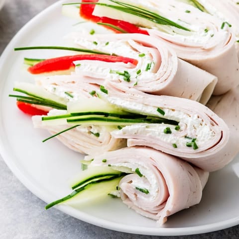 Turkey Roll-Ups Snack