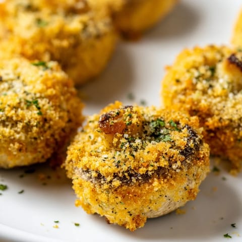 Ranch-Seasoned Crispy Mushrooms