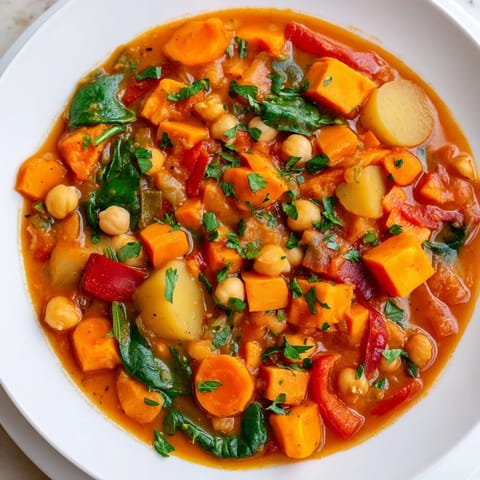 Hearty Vegan Sweet Potato Stew