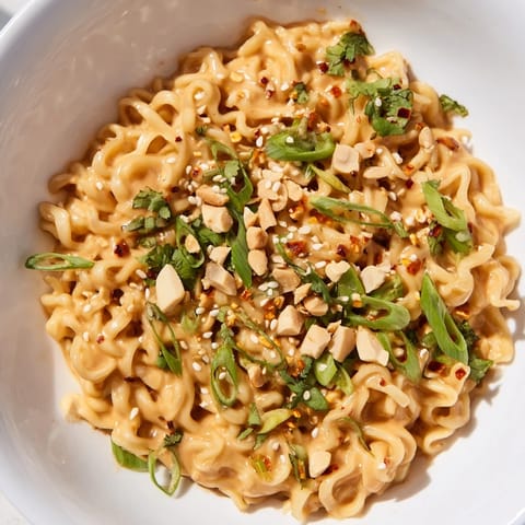 Instant Peanut Thai Noodles