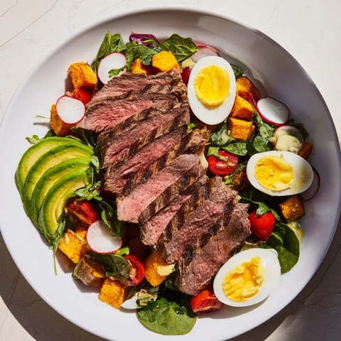 High-Protein Beef Avocado Bowl