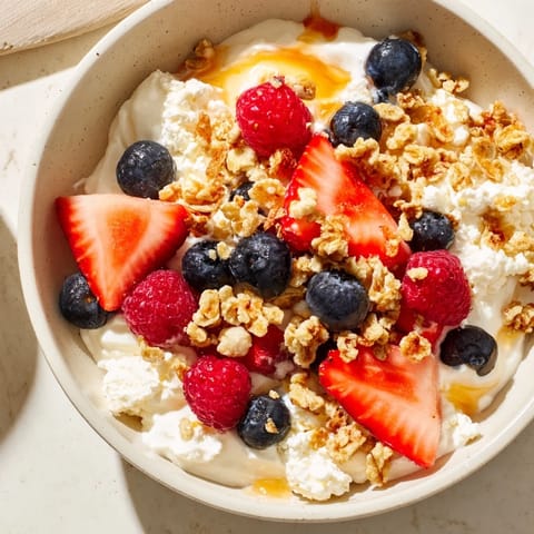 Cottage Cheese Hot Honey Bowl