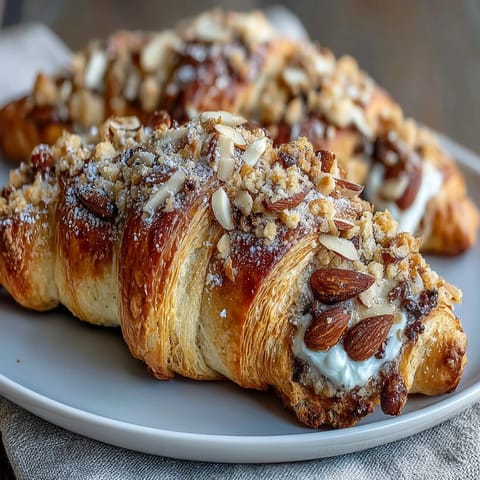 Almond Croissant-Style Rolls