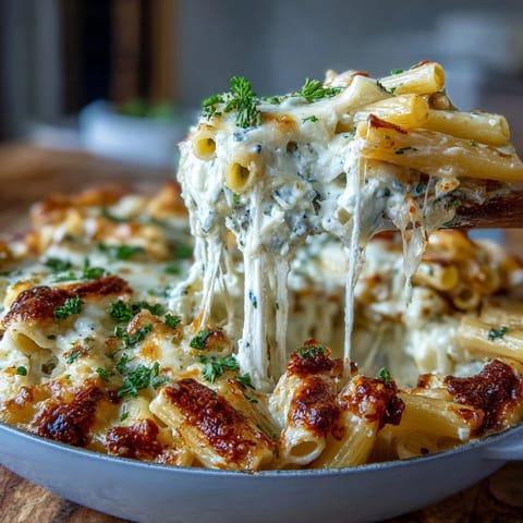 One-Pot Cheesy Pasta Bake