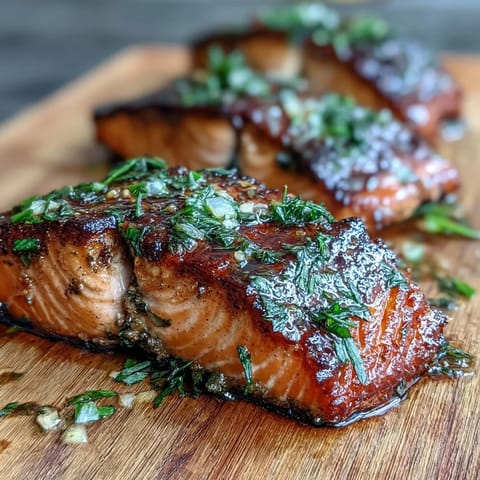 Cedar Plank Salmon with Lemon Dill, grilled to perfection, features smoky cedar aroma and bright citrus notes.