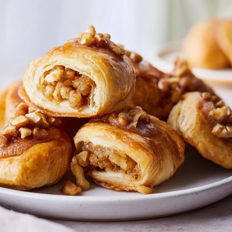 Soft, warm maple pecan sticky buns with chopped pecans and oozy, caramelized maple topping.