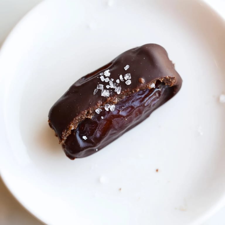 Enjoy the contrast of flavors in these beautiful chocolate peanut butter dates, ready to serve and savor.