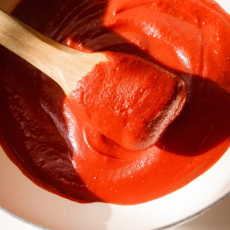 The easy Instant Creamy Marinara Hack features a creamy, vibrant tomato sauce perfect for any Italian dish.