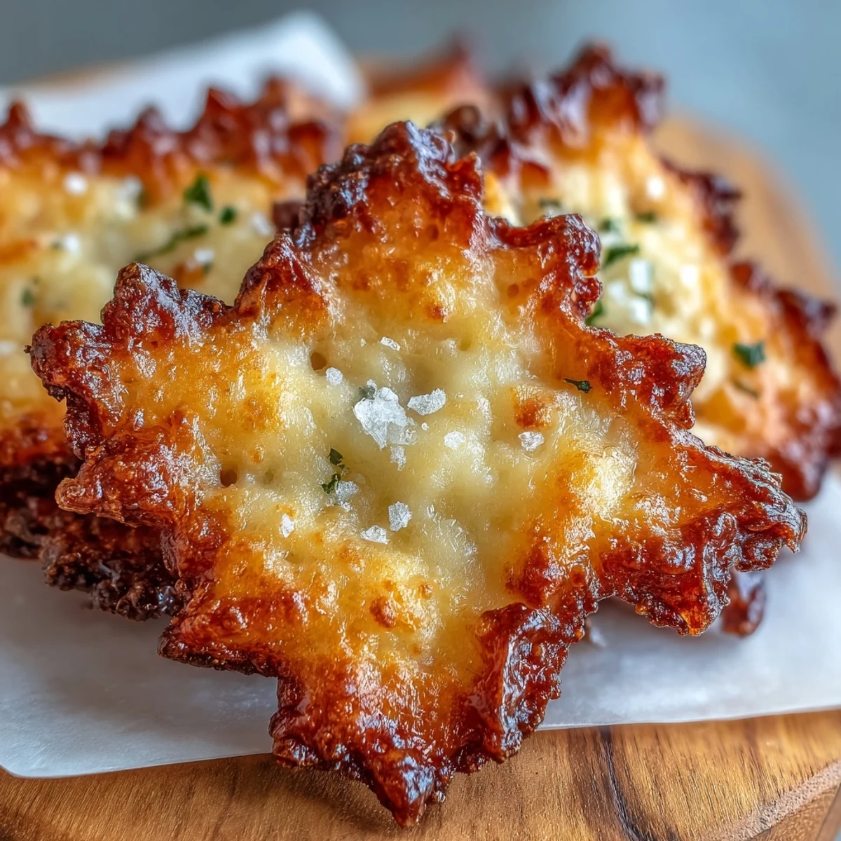 Crispy, tangy, and cheesy sourdough crackers with a bold ranch flavor, ideal for munching during the big game.