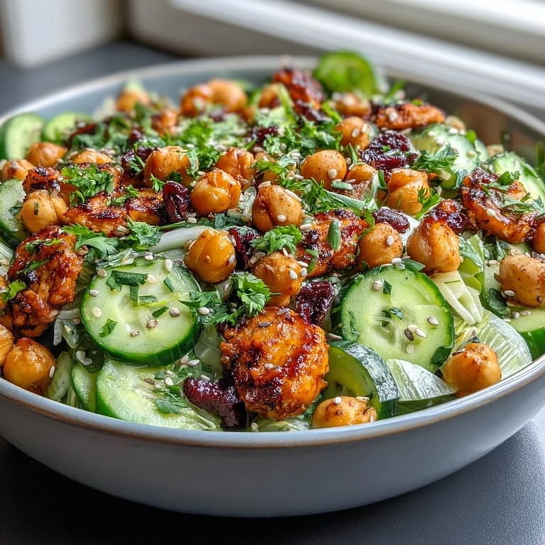 Crisp celery and bell peppers tossed with crunchy peanuts, drizzled in a zesty soy ginger dressing for an Asian-inspired salad.