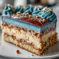 Graduation cake for boys with dark blue and gold ombre layers, topped with smooth vanilla buttercream and shimmering edible gold accents.